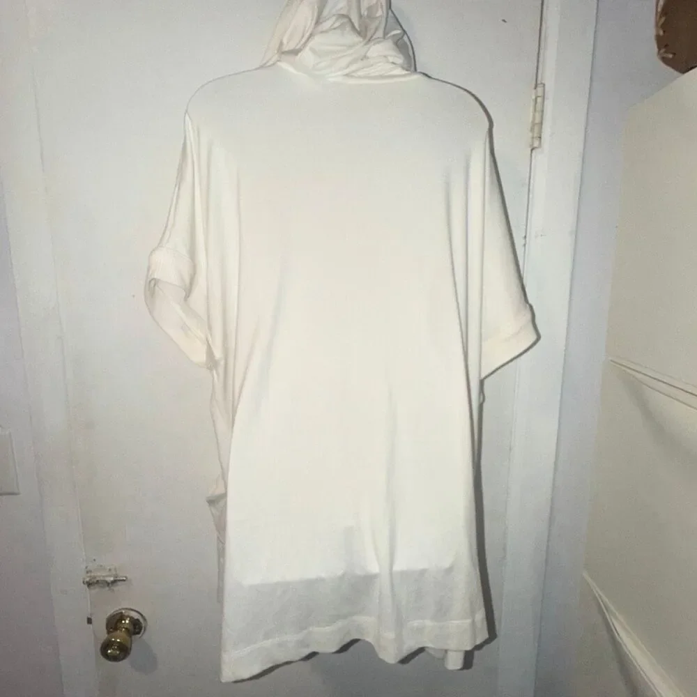 KOOLABURRA BY UGG Egret Cloud Jersey Short Sleeve Cardigan-1X - Picture 5 of 10